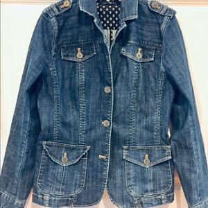 Lands End Size 10 Denim Jacket